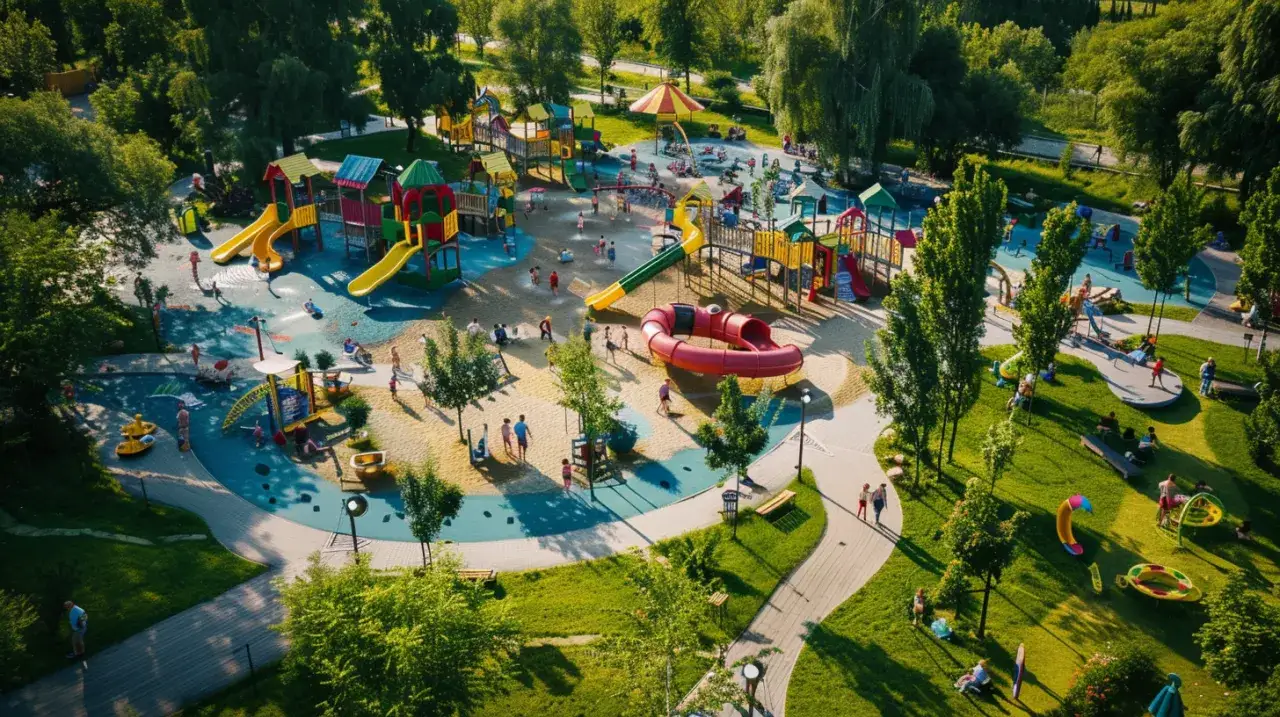 Błonie park Bajka: Rodzinne atrakcje na świeżym powietrzu