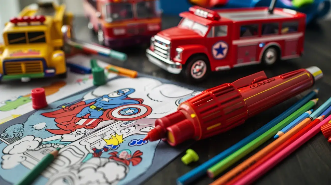 Rysunki do druku: kalosze, Kapitan Ameryka, karetka i inne motywy dla dzieci