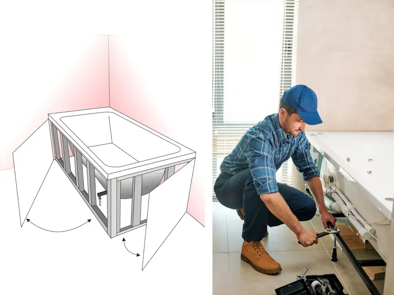 Jak wyjąć wannę z zabudowy w 7 prostych krokach – uniknij błędów!