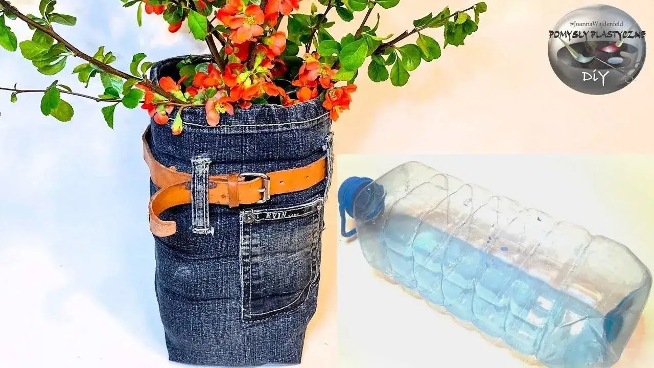 Jak zrobić kwietnik z jeansów i nadać mu unikalny styl w prosty sposób