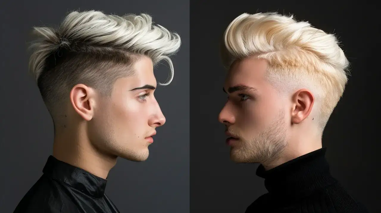 Męskie fryzury blond: Jakie odcienie pasują do karnacji?