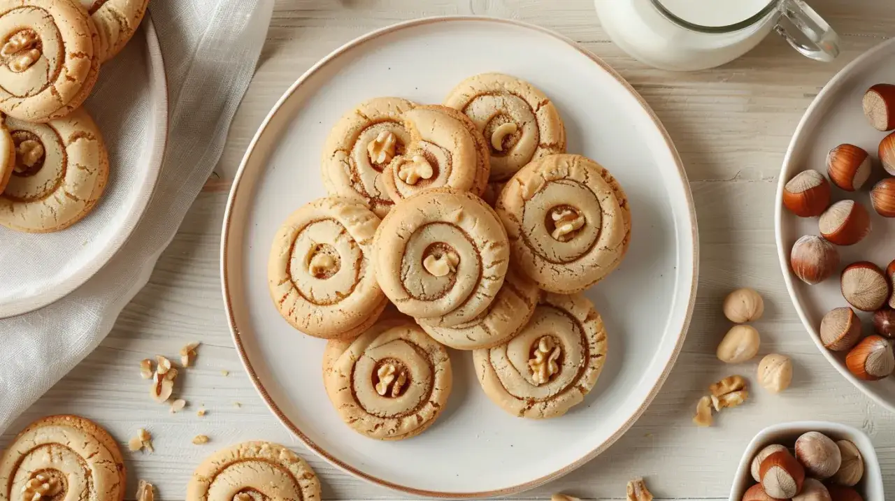 Ciastka z orzechem laskowym: Chrupiąca rozkosz w 3 krokach. Spróbuj!