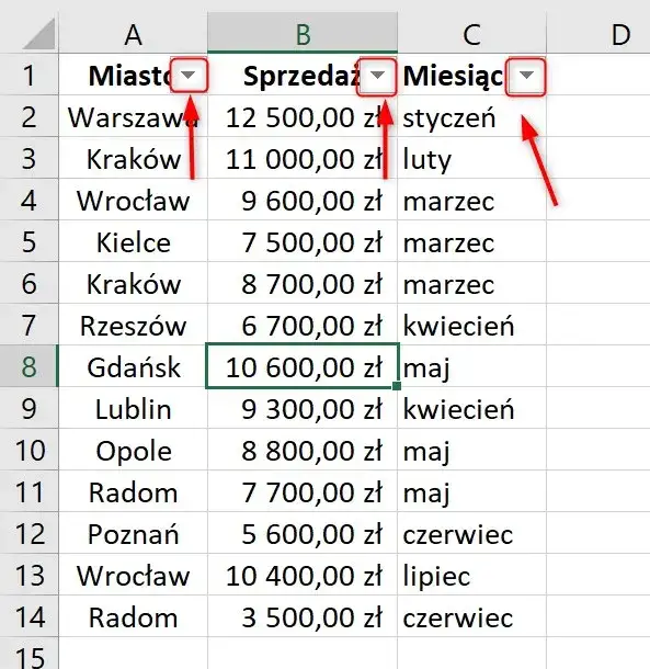 Jak założyć filtry w Excelu: 5 prostych kroków dla początkujących