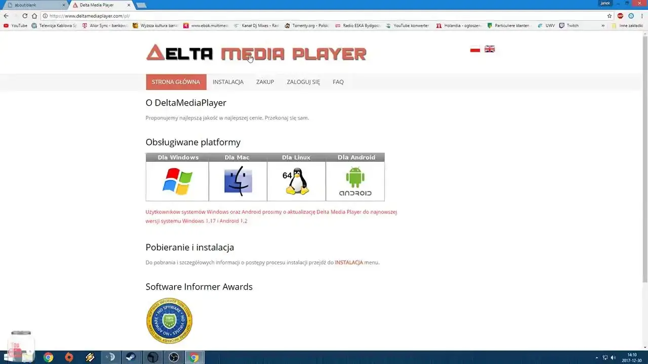 Jak oglądać programy za darmo w Delta Media Player bez problemów