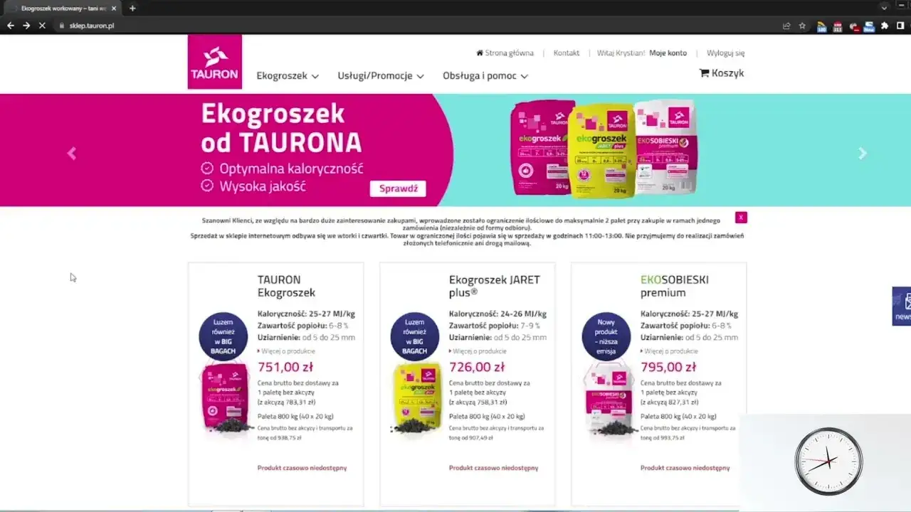 Jak kupić ekogroszek Tauron i uniknąć błędów w zamówieniu