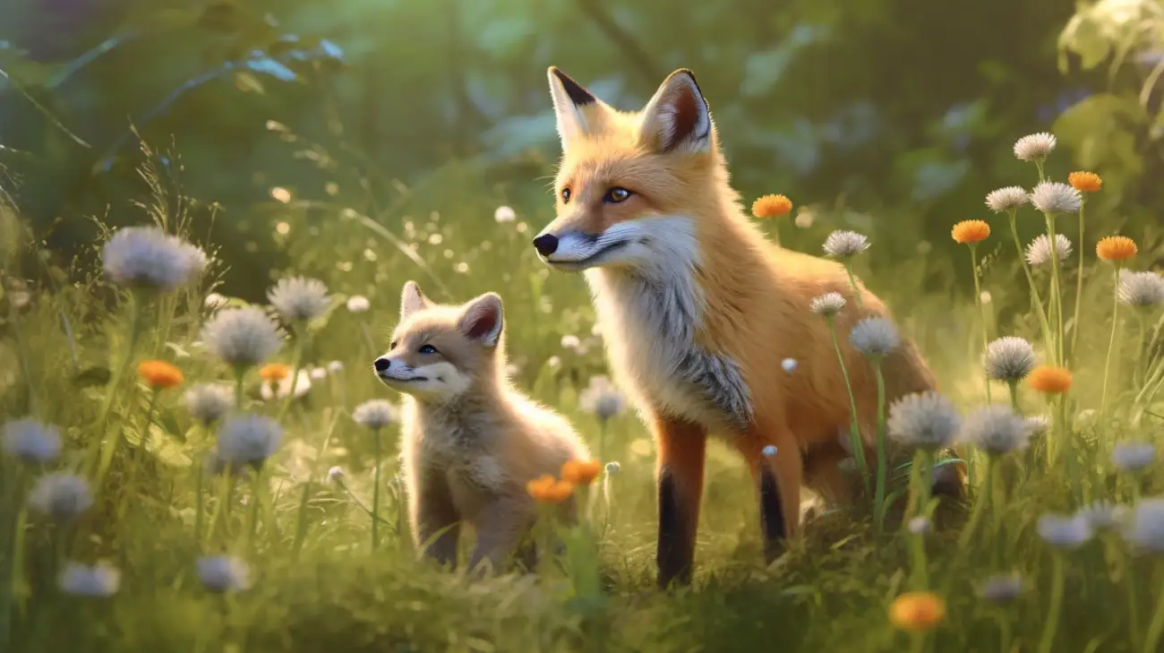 najpiękniejsze kwiaty i zwierzęta polskich łąk i lasów