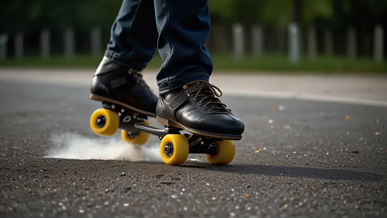 Techniki hamowania na rolkach: Skuteczne sposoby nauki jazdy
