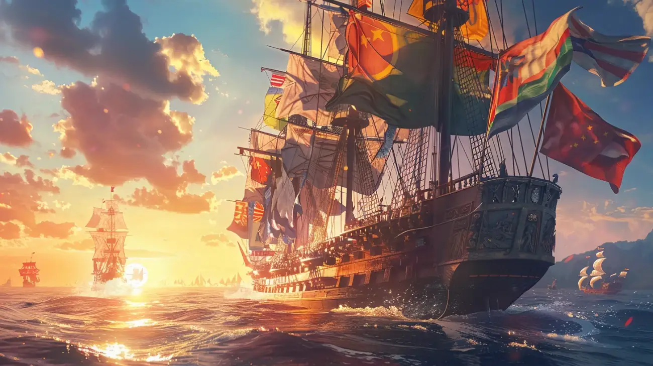 Znaczenie i przepisy morskie dotyczące flagi na okręcie