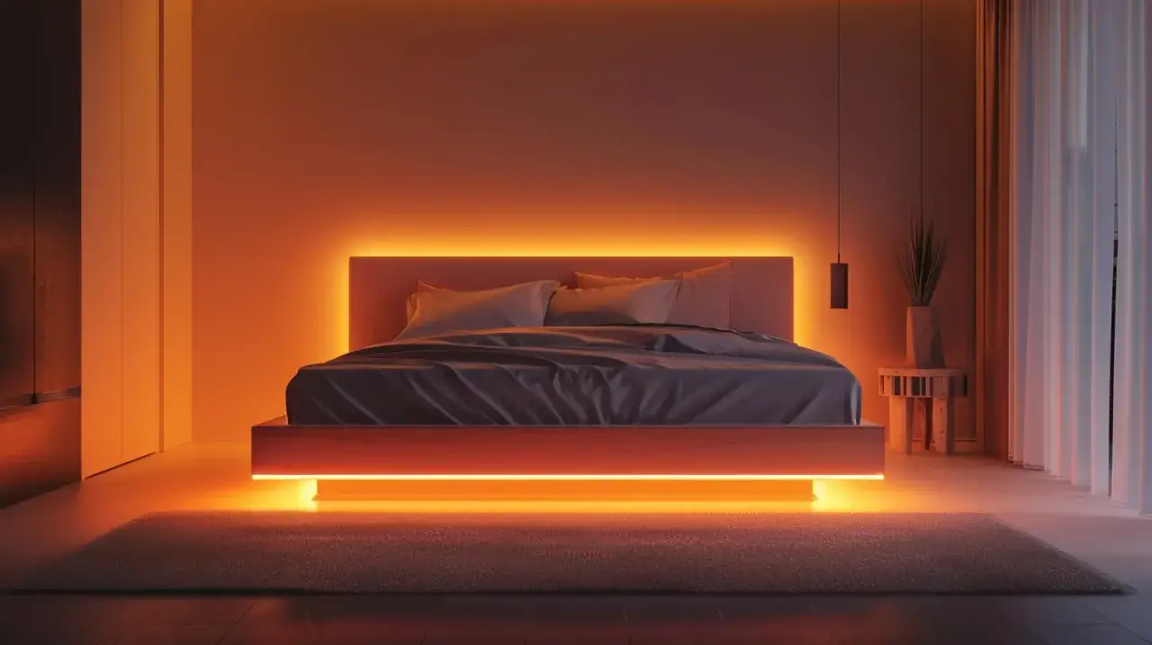 Podświetlane łóżko: Czy podświetlane łóżko to klucz do komfortowego snu?