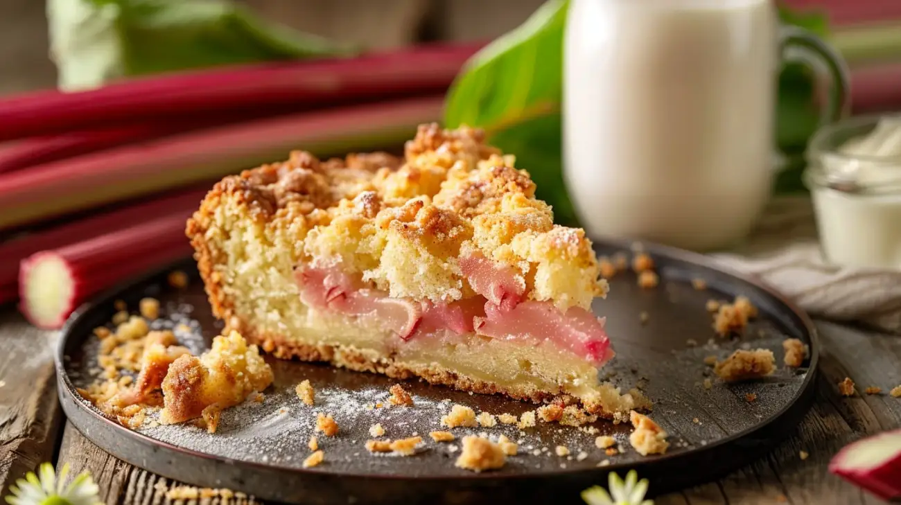 Bezglutenowe ciasto z rabarbarem - czy to możliwe? Sprawdź!