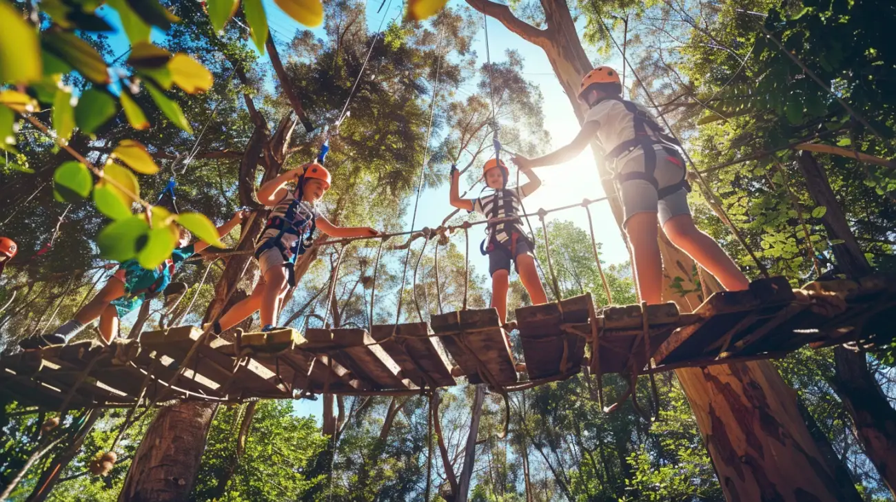 Przygoda w Dżungla Park Słupsk: Aktywny dzień dla całej rodziny