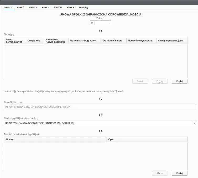 Jak przeprowadzić zmianę umowy spółki S24 - kompletna instrukcja krok po kroku