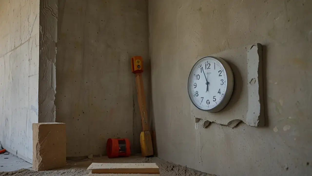 Ile czasu schnie tynk cementowo-wapienny? Czas schnięcia i etapy