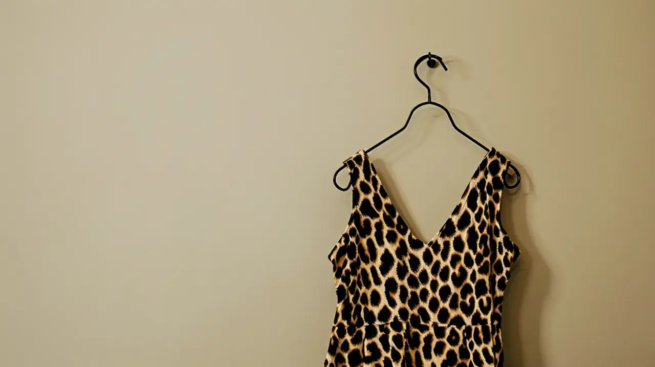 Sukienka w panterkę na ramiączka: Jak postawić na ten dziki wzór?