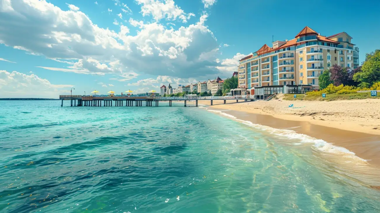 Hotel Bałtyk: Idealne miejsce przy plaży w Jastrzębiej Górze