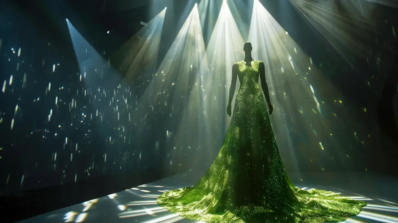 Sukienka błyszcząca: dlaczego przyciąga wszystkie spojrzenia?