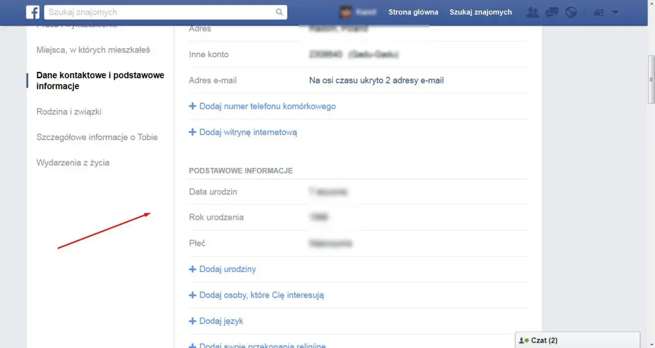 Jak zmienić datę urodzenia na Facebooku: Krok po kroku