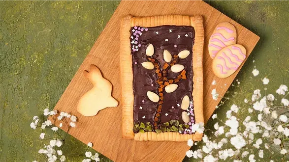 Mazurek orzech laskowy (Gianduia)