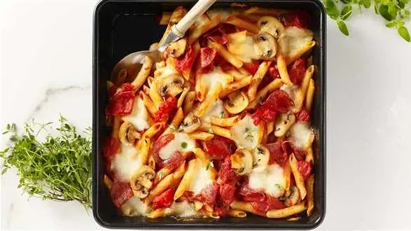 Pizza makaronowa