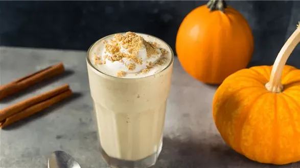 Dyniowy milkshake