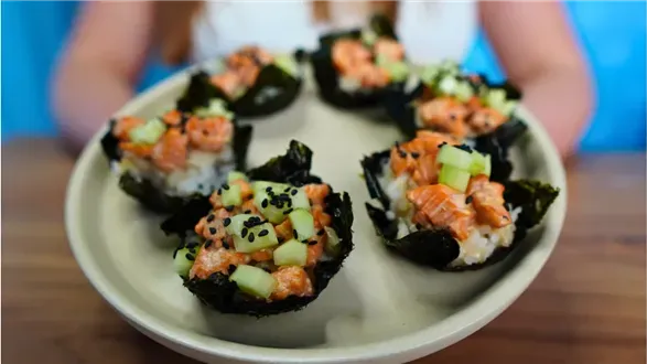 Babeczki sushi