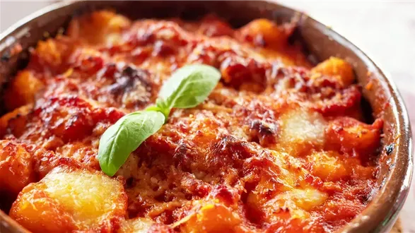 Gnocchi alla sorrentina – zapiekane gnocchi z pomidorami