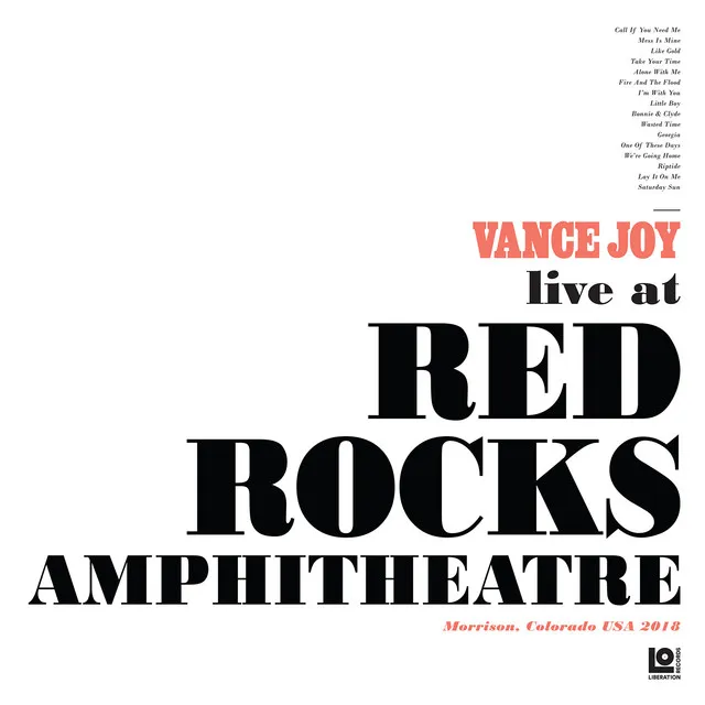Lay It on Me (Live at Red Rocks Amphitheatre) • Cały album • Wszystkie utwory • Wykonawca