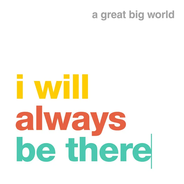 I will always be there • Cały album • Wszystkie utwory • Wykonawca
