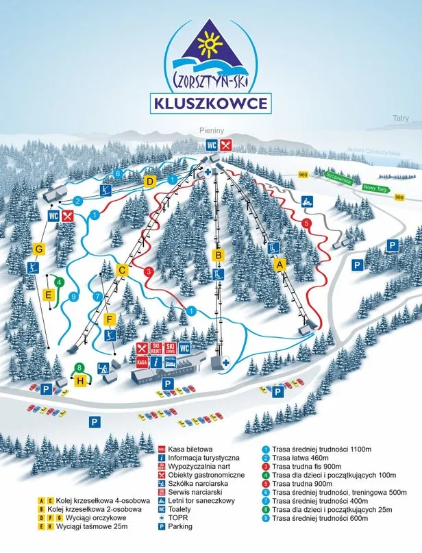 Kluszkowce - Czorsztyn ski