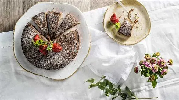 Szwedzkie ciasto czekoladowe kladdkaka