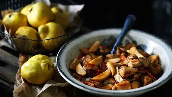 Filet z kurczaka z pigwą