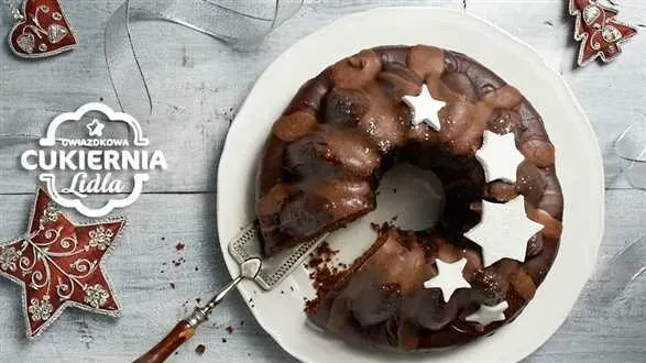 Bożonarodzeniowa babka piernikowa