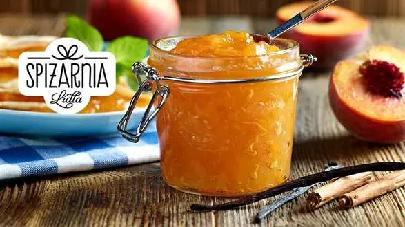 Dżem brzoskwiniowy z wanilią i cynamonem