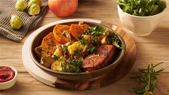 Obiad jednoblaszkowy z tofu