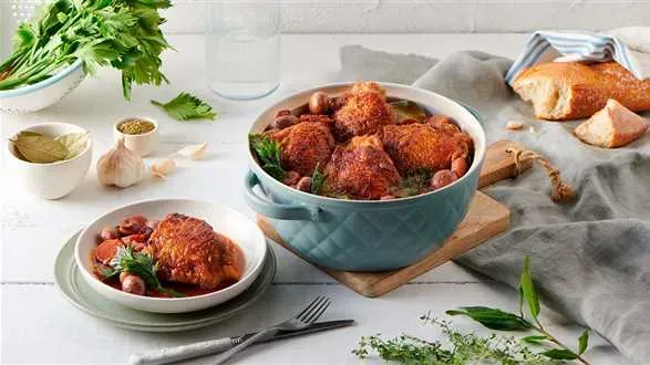 Coq au vin – kurczak duszony w winie