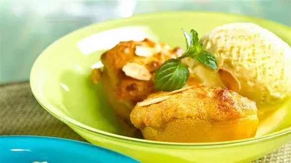 Zapiekane brzoskwinie