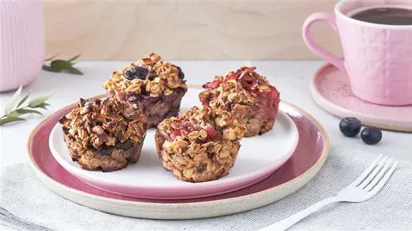 Owsiane babeczki śniadaniowe