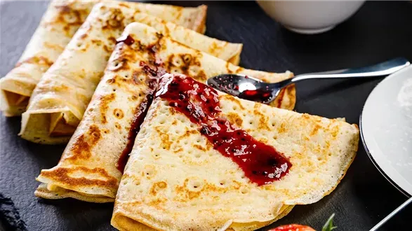 Naleśniki z mąki kukurydzianej