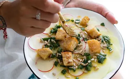 Carpaccio z kalarepy