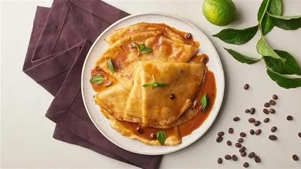 Naleśniki z syropem kawowym