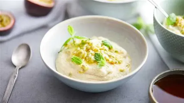 Wegański budyń z marakują