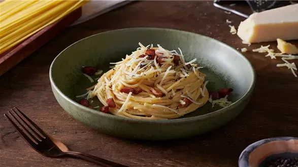 Carbonara z boczkiem