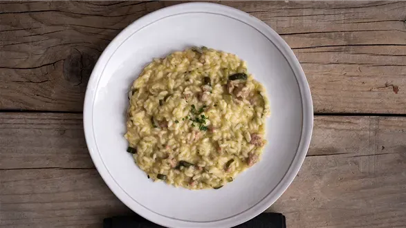 Przepis na risotto z mięsem mielonym