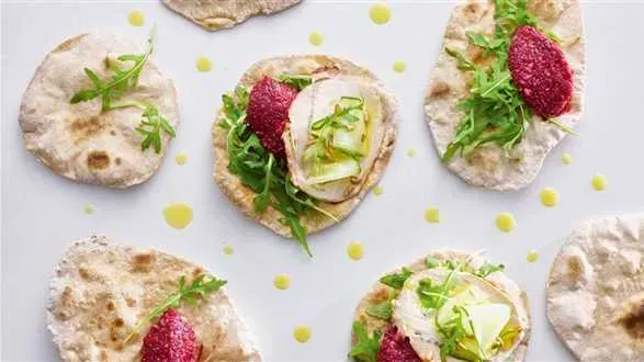 Placuszki roti ze schabem