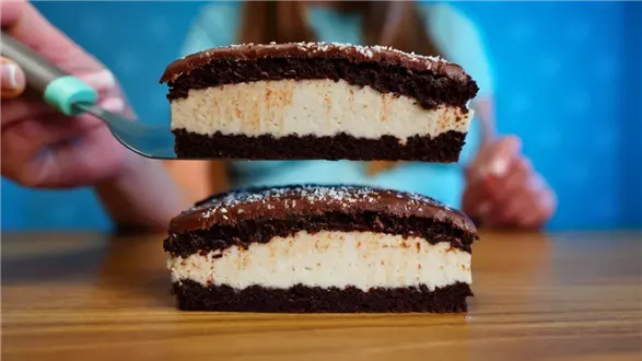 Deser à la mleczna kanapka