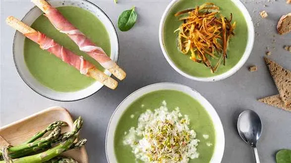 Zupa szparagowa na 3 sposoby