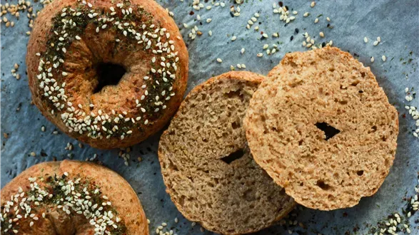 Proteinowe bajgle bez laktozy