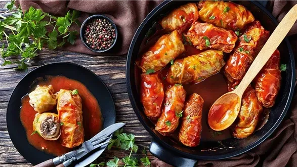 Gołąbki z ryżem — tradycyjne