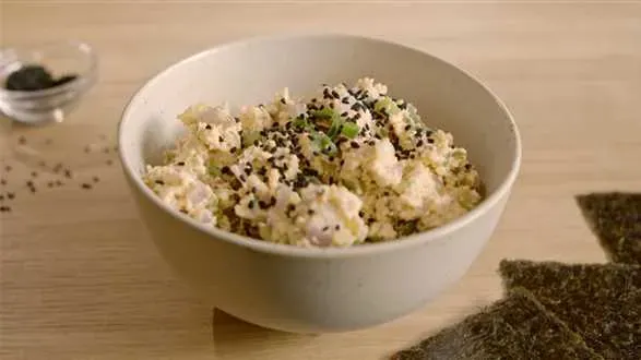 Wegańska pasta à la makrela