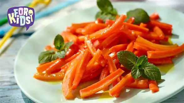 Marchewka w pomarańczowej glazurze